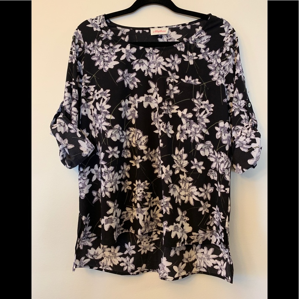 Floral dress shirt